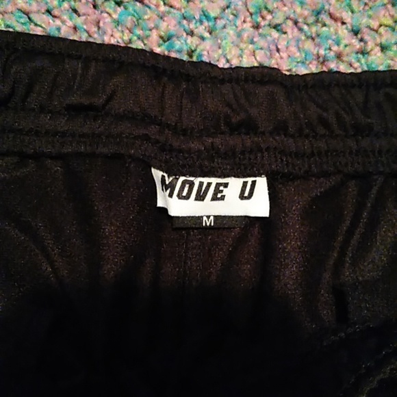 💚 Black Athletic Men's pants - Picture 2 of 7